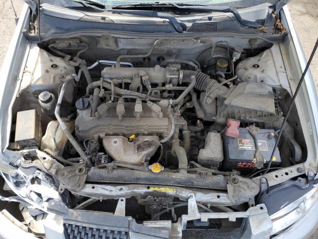 3N1CB51D24L909276 - 2004 NISSAN SENTRA 1.8 SILVER photo 11