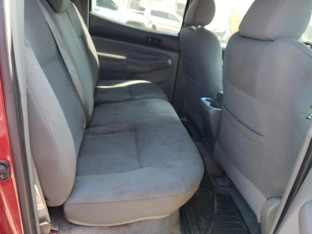 5TEJU62NX6Z169116 - 2006 TOYOTA TACOMA DOUBLE CAB PRERUNNER RED photo 10