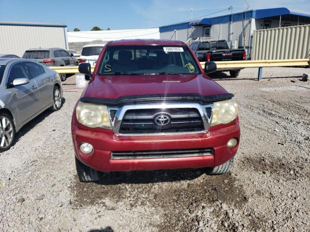 5TEJU62NX6Z169116 - 2006 TOYOTA TACOMA DOUBLE CAB PRERUNNER RED photo 5