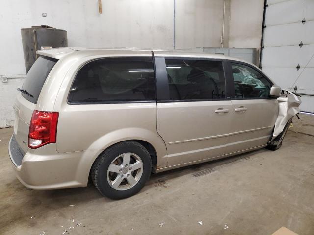 2C4RDGCG0DR523477 - 2013 DODGE GRAND CARAVAN SXT TAN photo 3