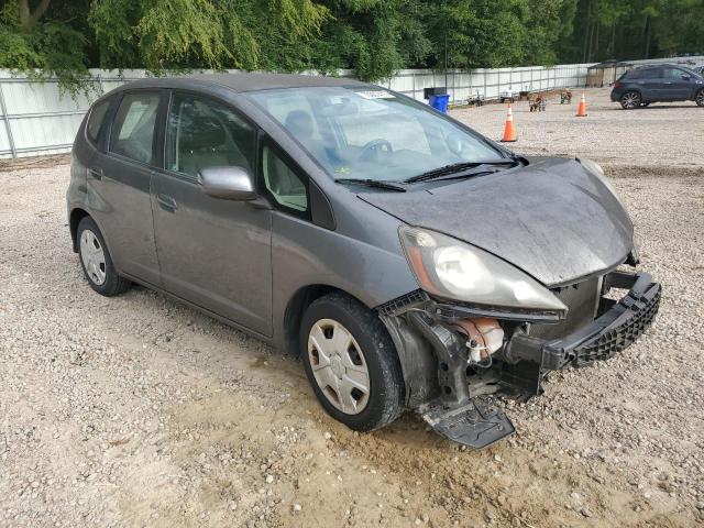 JHMGE8H39DC079734 - 2013 HONDA FIT GRAY photo 4
