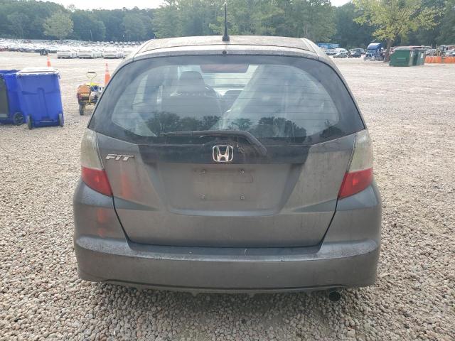 JHMGE8H39DC079734 - 2013 HONDA FIT GRAY photo 6