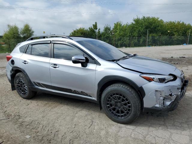 JF2GTHMC3M8255792 - 2021 SUBARU CROSSTREK LIMITED SILVER photo 4