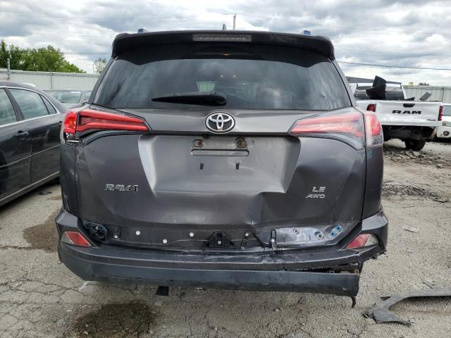 JTMBFREV8GJ101601 - 2016 TOYOTA RAV4 LE GRAY photo 6