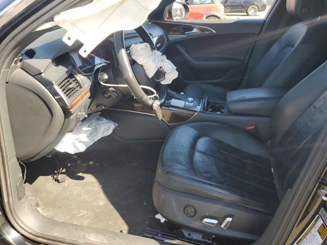 WAUFGAFC3GN025742 - 2016 AUDI A6 PREMIUM PLUS BLACK photo 7