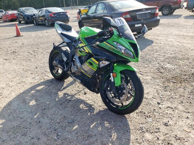 JKBZXJE10JA027128 - 2018 KAWASAKI ZX636 E GREEN photo 1