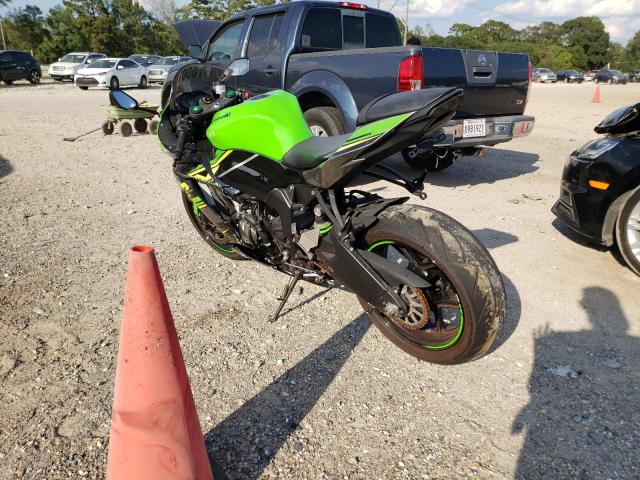 JKBZXJE10JA027128 - 2018 KAWASAKI ZX636 E GREEN photo 3