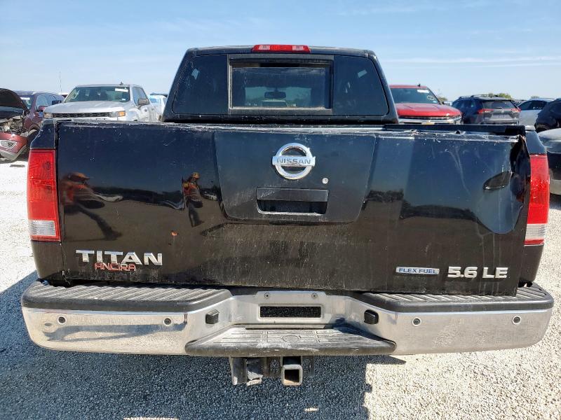 1N6BA0EDXAN319991 - 2010 NISSAN TITAN XE 黑色 照片 6