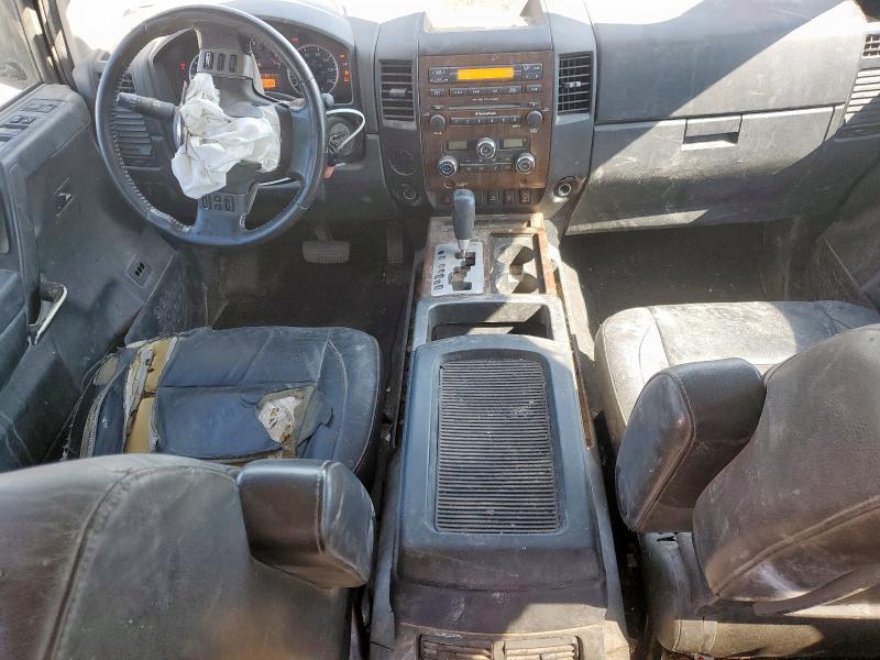 1N6BA0EDXAN319991 - 2010 NISSAN TITAN XE 黑色 照片 8