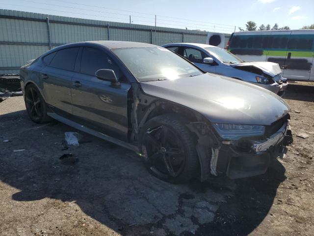 WUAWAAFC4HN900254 - 2017 AUDI RS7 PRESTIGE GRAY photo 4