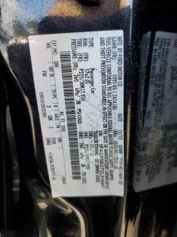 1FADP5BU7DL516957 - 2013 FORD C-MAX SEL Siyah fotoğraf 12