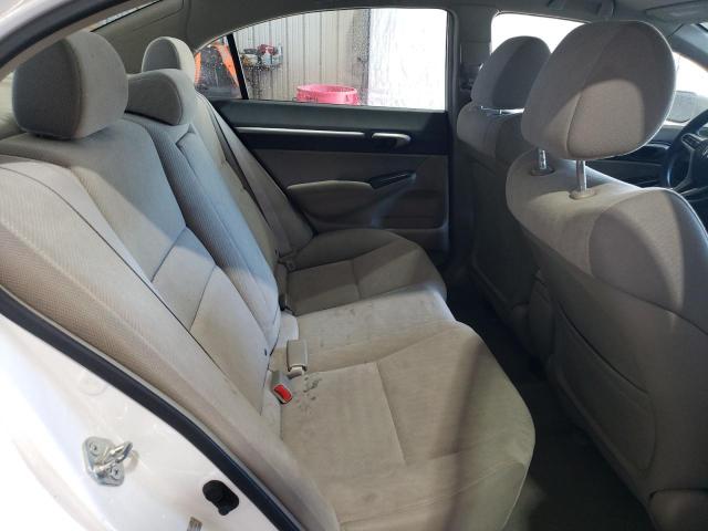 2HGFA16869H525763 - 2009 HONDA CIVIC EX WHITE photo 10