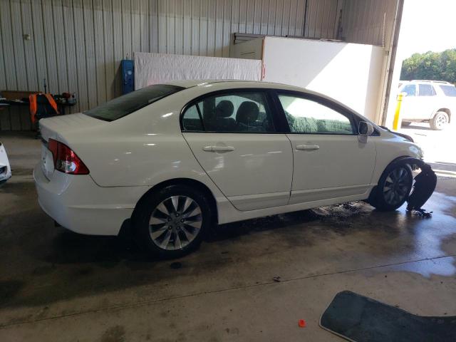 2HGFA16869H525763 - 2009 HONDA CIVIC EX WHITE photo 3