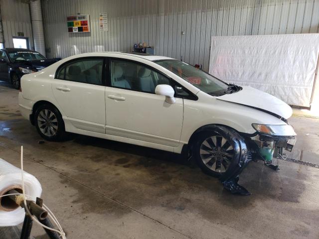 2HGFA16869H525763 - 2009 HONDA CIVIC EX WHITE photo 4