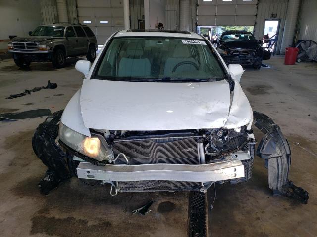 2HGFA16869H525763 - 2009 HONDA CIVIC EX WHITE photo 5