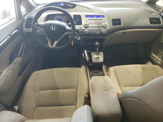 2HGFA16869H525763 - 2009 HONDA CIVIC EX WHITE photo 8