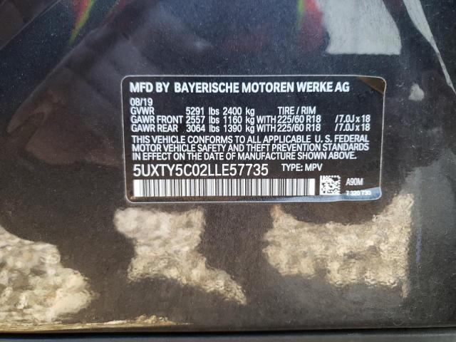 5UXTY5C02LLE57735 - 2020 BMW X3 XDRIVE30I Qara foto 14