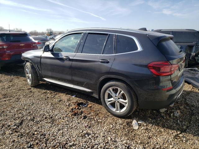 5UXTY5C02LLE57735 - 2020 BMW X3 XDRIVE30I BLACK photo 2