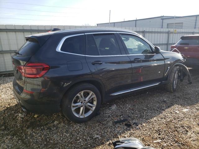 5UXTY5C02LLE57735 - 2020 BMW X3 XDRIVE30I BLACK photo 3