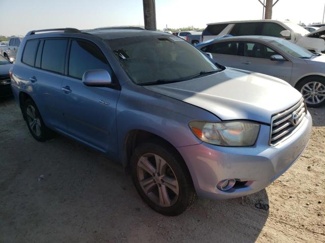 JTEDS43A582056874 - 2008 TOYOTA HIGHLANDER SPORT BLUE photo 4