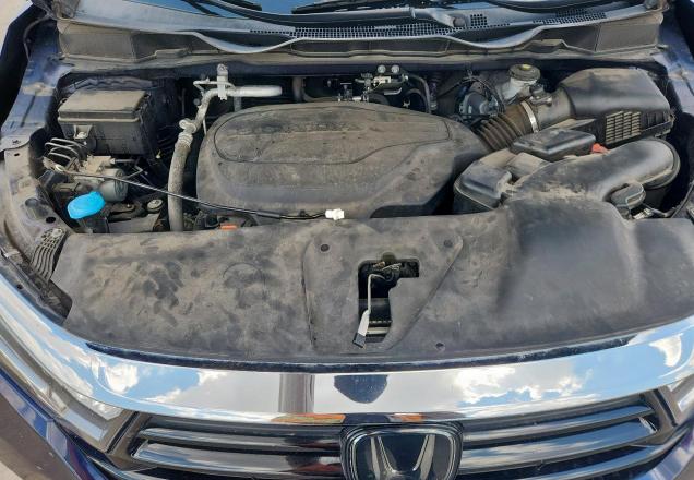 5FNRL6H89NB025645 - 2022 HONDA ODYSSEY TOURING 蓝色 照片 12