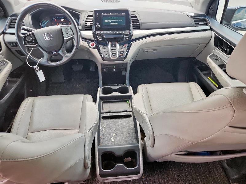 5FNRL6H89NB025645 - 2022 HONDA ODYSSEY TOURING 蓝色 照片 8