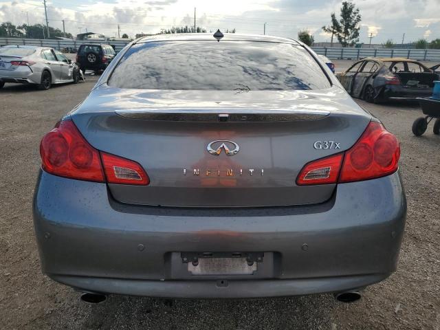 JN1CV6AR3CM677011 - 2012 INFINITI G37 GRAY photo 6