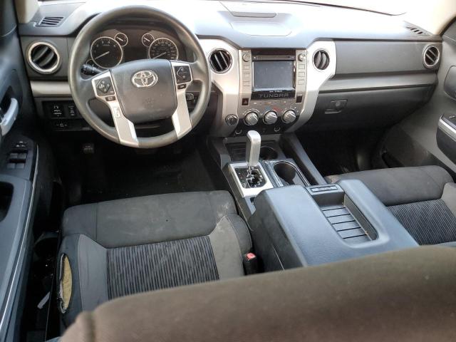 5TFUW5F17EX383110 - 2014 TOYOTA TUNDRA DOUBLE CAB SR/SR5 BLUE photo 8