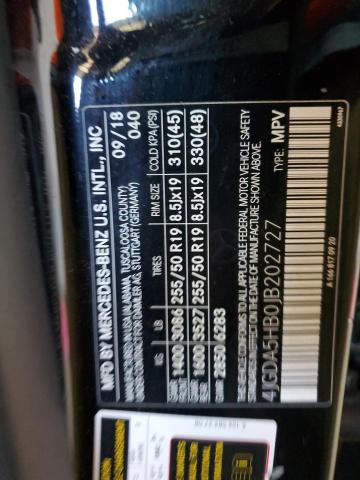 4JGDA5HB0JB202727 - 2018 MERCEDES-BENZ GLE 350 4MATIC BLACK photo 14