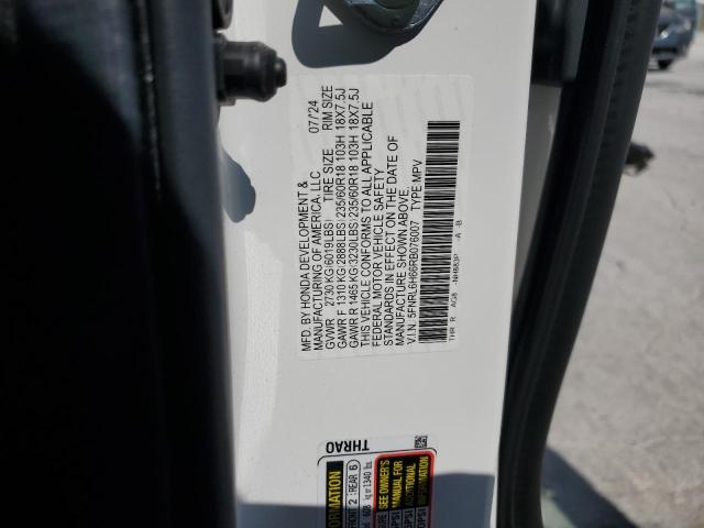 5FNRL6H66RB076007 - 2024 HONDA ODYSSEY EXL თეთრი ფოტო 13