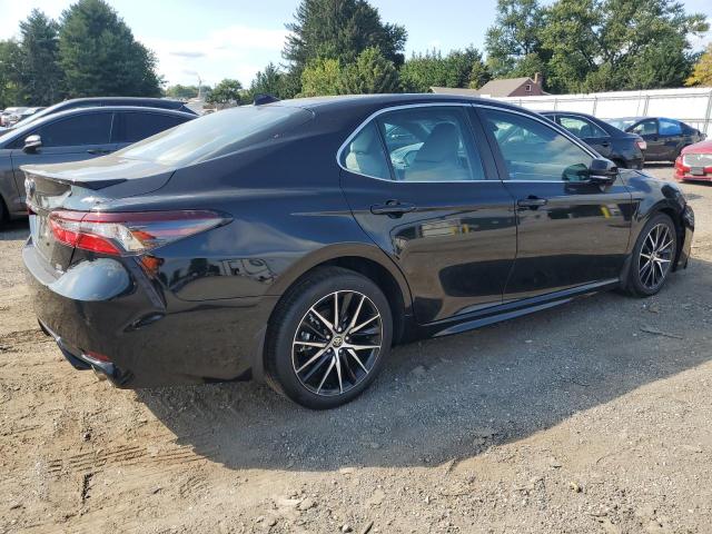 4T1G11BK5RU128297 - 2024 TOYOTA CAMRY SE NIGHT SHADE BLUE photo 3