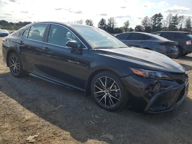 4T1G11BK5RU128297 - 2024 TOYOTA CAMRY SE NIGHT SHADE BLUE photo 4