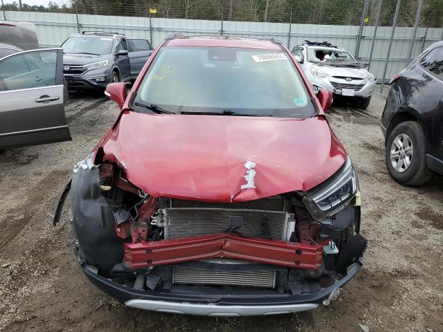 KL4CJDSBXHB036904 - 2017 BUICK ENCORE PREMIUM RED photo 5