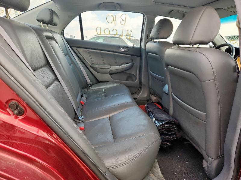 1HGCM665X4A032849 - 2004 HONDA ACCORD EX RED photo 10