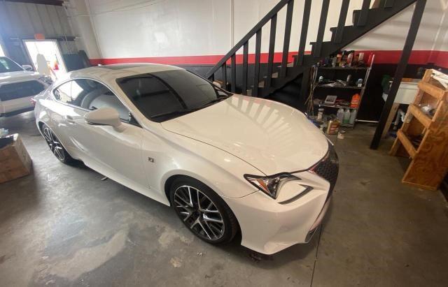 JTHHA5BCXG5001298 - 2016 LEXUS RC 200T WHITE photo 1