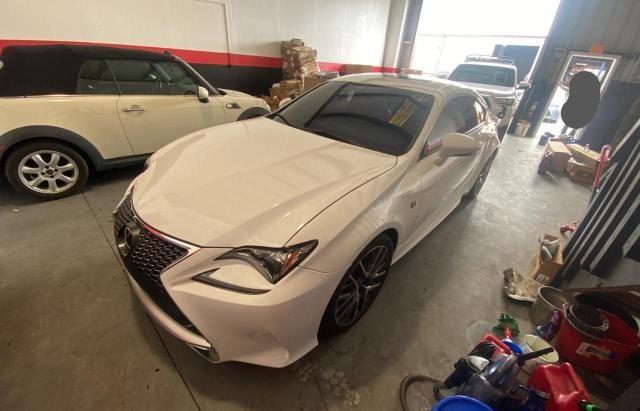 JTHHA5BCXG5001298 - 2016 LEXUS RC 200T WHITE photo 2