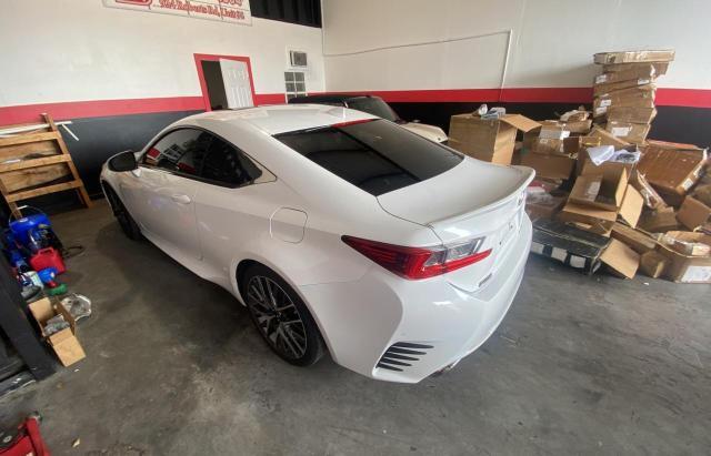 JTHHA5BCXG5001298 - 2016 LEXUS RC 200T WHITE photo 3