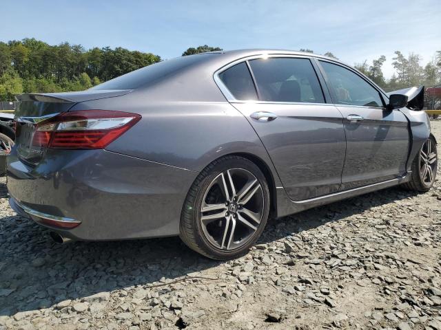 1HGCR2E54GA196291 - 2016 HONDA ACCORD SPORT GRAY photo 3