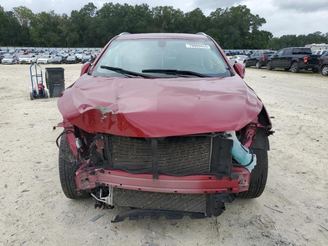 5GAERBKW5MJ148039 - 2021 BUICK ENCLAVE ESSENCE 红色 照片 5