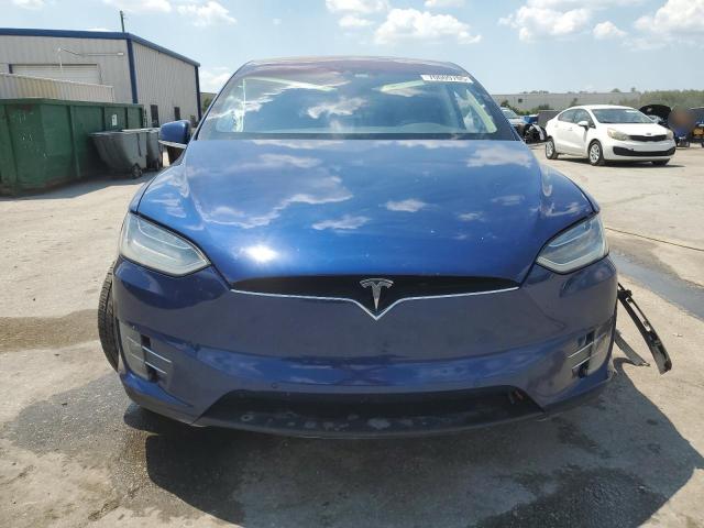 5YJXCBE20GF005495 - 2016 TESLA MODEL X BLUE photo 5