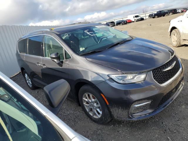 2C4RC1BG1MR546834 - 2021 CHRYSLER PACIFICA TOURING L GRAY photo 4