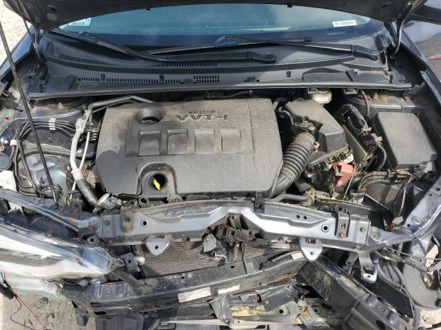 2T1BURHE0FC457178 - 2015 TOYOTA COROLLA L BLUE photo 11