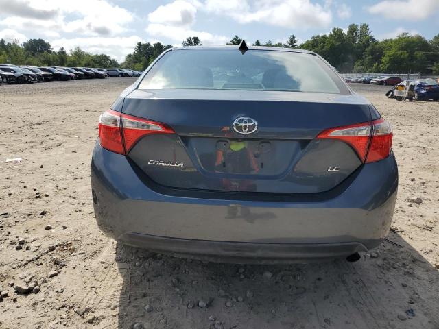 2T1BURHE0FC457178 - 2015 TOYOTA COROLLA L BLUE photo 6