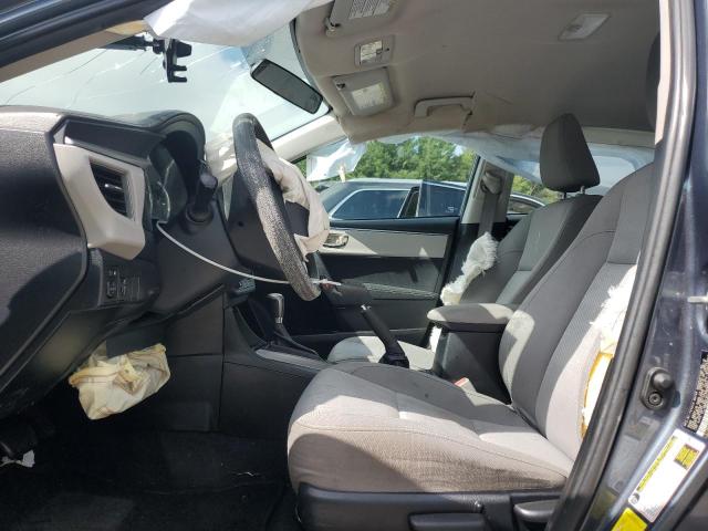 2T1BURHE0FC457178 - 2015 TOYOTA COROLLA L BLUE photo 7