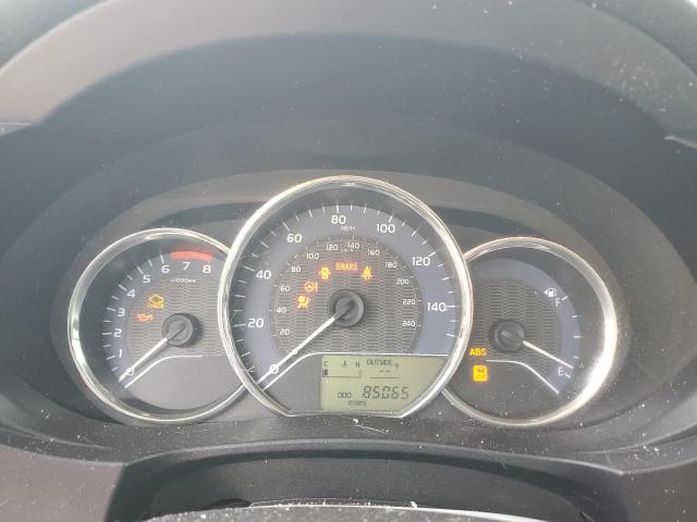 2T1BURHE0FC457178 - 2015 TOYOTA COROLLA L BLUE photo 9