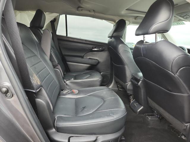 5TDGZRAH4NS112365 - 2022 TOYOTA HIGHLANDER XLE გრაფიტი ფოტო 11