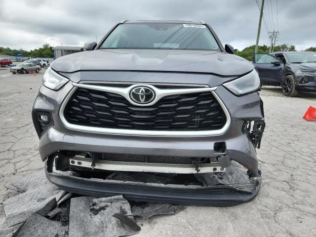 5TDGZRAH4NS112365 - 2022 TOYOTA HIGHLANDER XLE გრაფიტი ფოტო 5