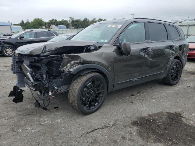 5XYP5DHC4MG169668 - 2021 KIA TELLURIDE SX GREEN photo 1