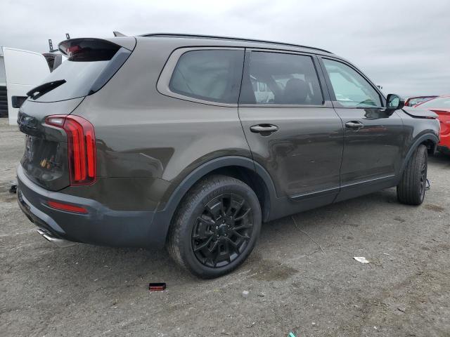 5XYP5DHC4MG169668 - 2021 KIA TELLURIDE SX GREEN photo 3