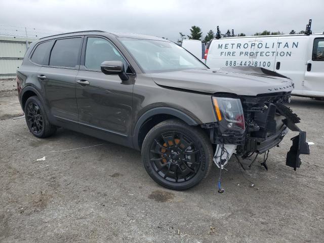 5XYP5DHC4MG169668 - 2021 KIA TELLURIDE SX GREEN photo 4